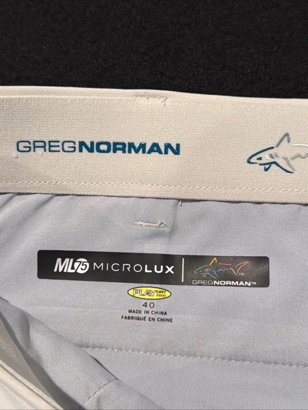 Greg Norman Microlux Play‎ Dry Beige Mens Size 40 Shorts - Picture 2 of 6